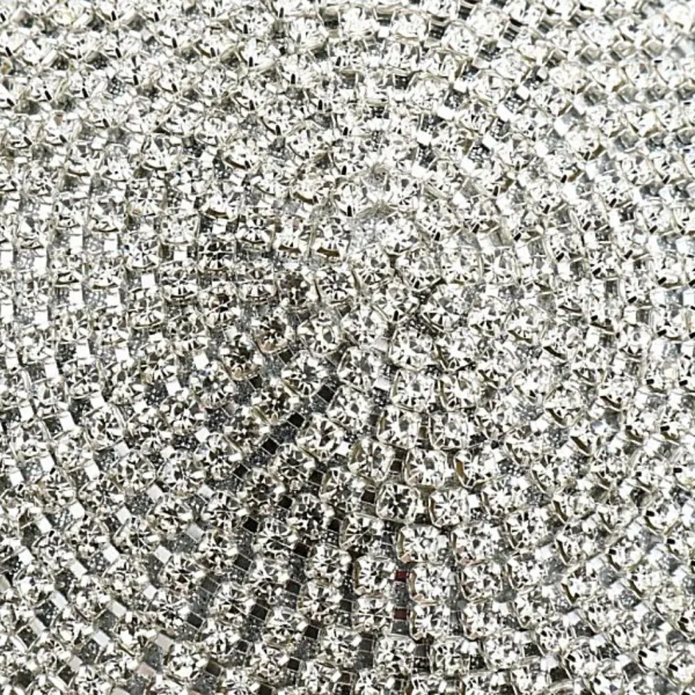 NWT Sparkling Bling Swarovski Crystal Rhinestone Round Ball Purse: Silve… - Picture 9 of 14